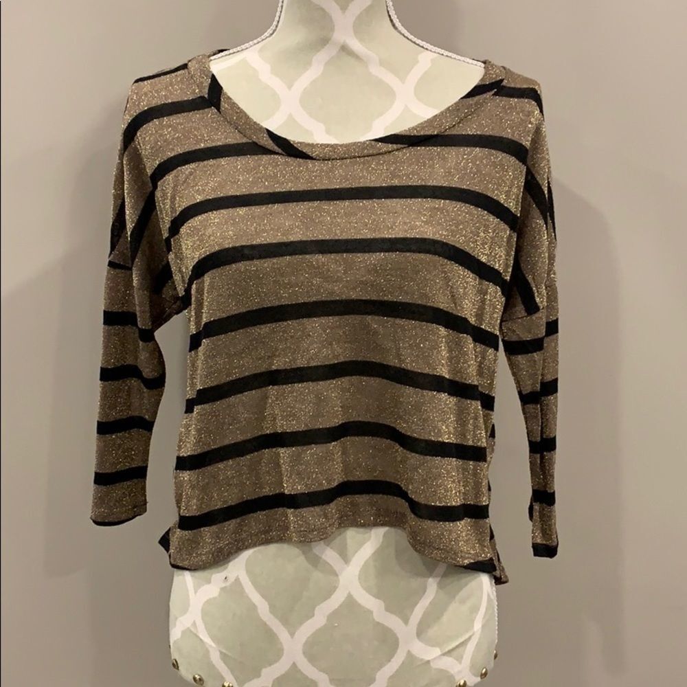 mine - Long Sleeve Striped Top​​